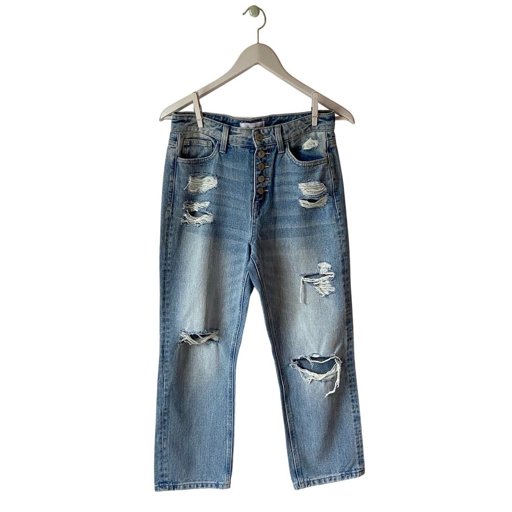 Vervet Los Angeles Distressed Boyfriend Jeans Size 27